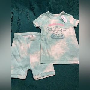 BABY GAP STAR WARS 2PC PJ SET ORGANIC COTTON SIZE 2